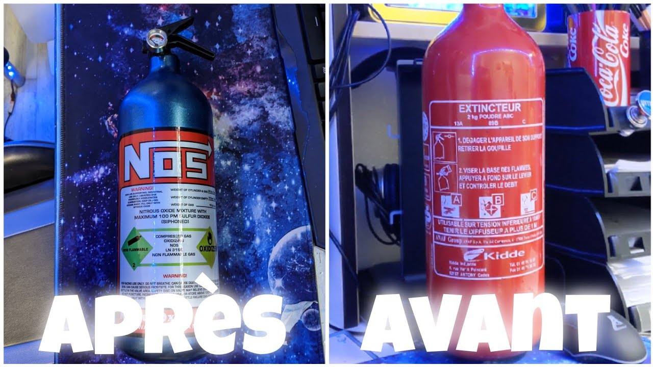 je modifie un extincteur en bombonne de nitro