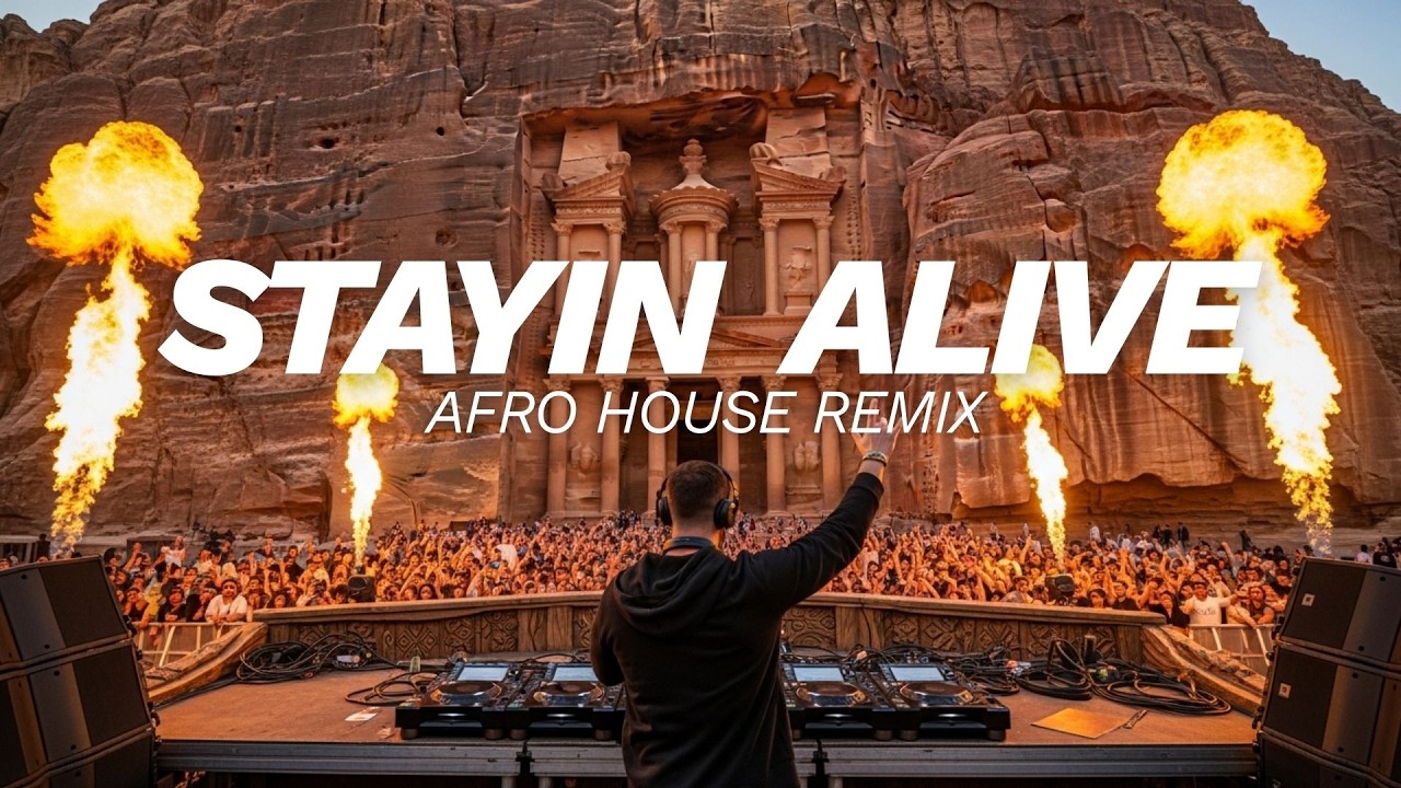 Bee gees  - Stayin  Alive | Afro House Remix