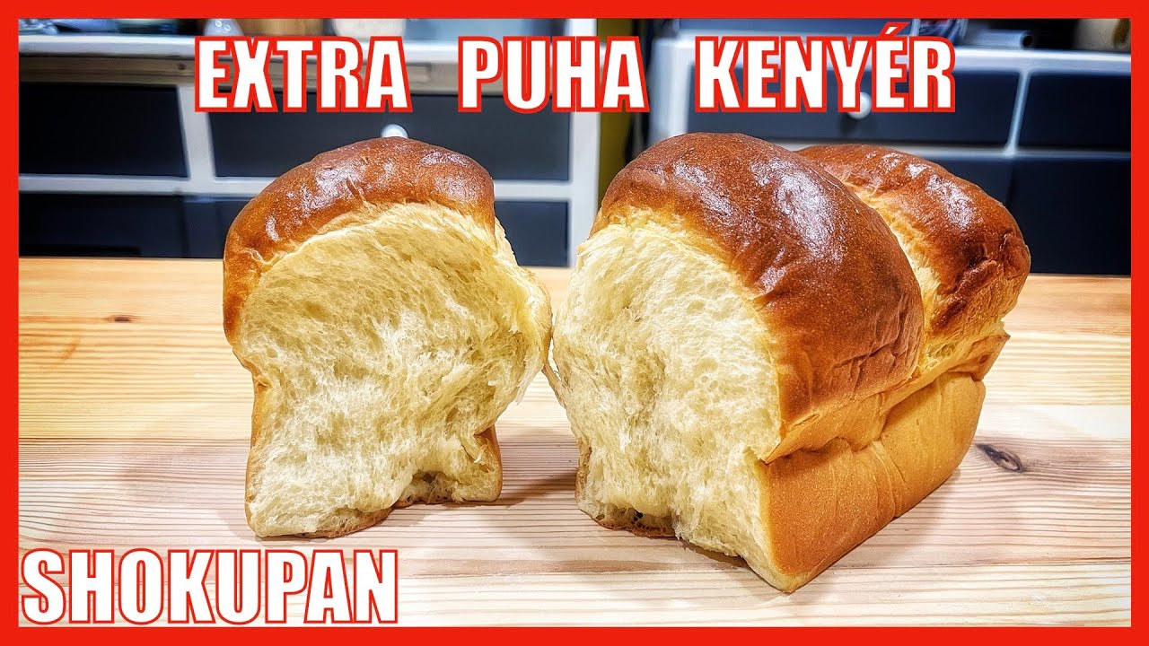 Extra puha kalács (kenyér) SHOKUPAN I RG KONYHÁJA