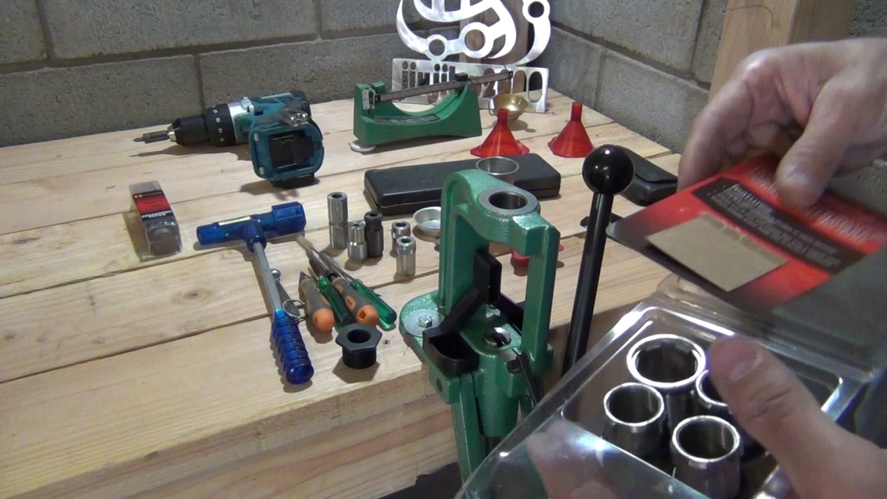 RCBS Rock Chucker Supreme with Hornady Quick Lock Bushings