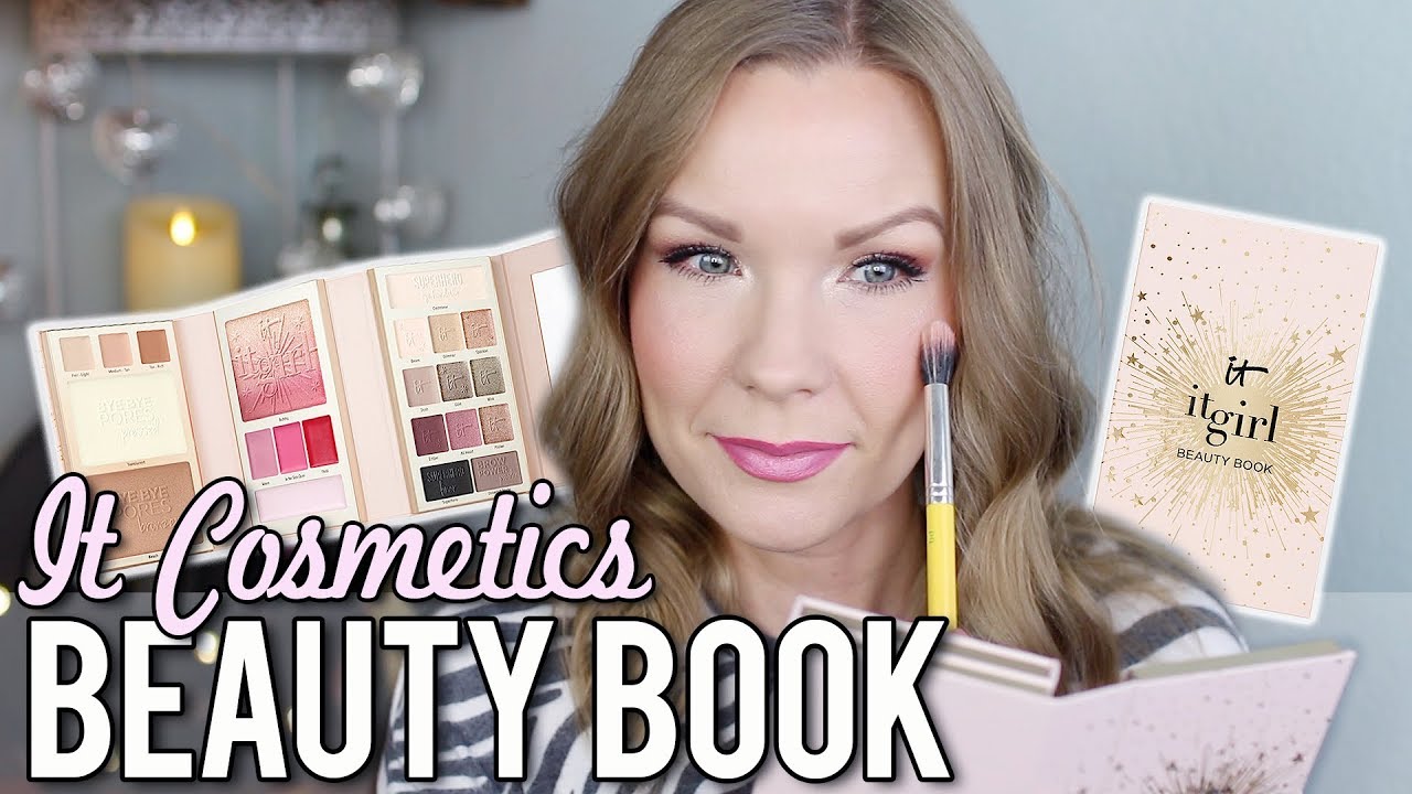 IT Cosmetics Beauty Book - Look & Get Ready with Me! | LipglossLeslie