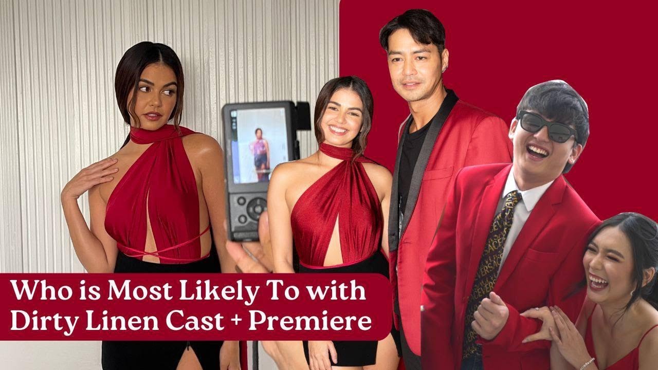 Zanjoe, Franseth + Dirty Linen Cast Bukingan and Premiere! | Janine Gutierrez