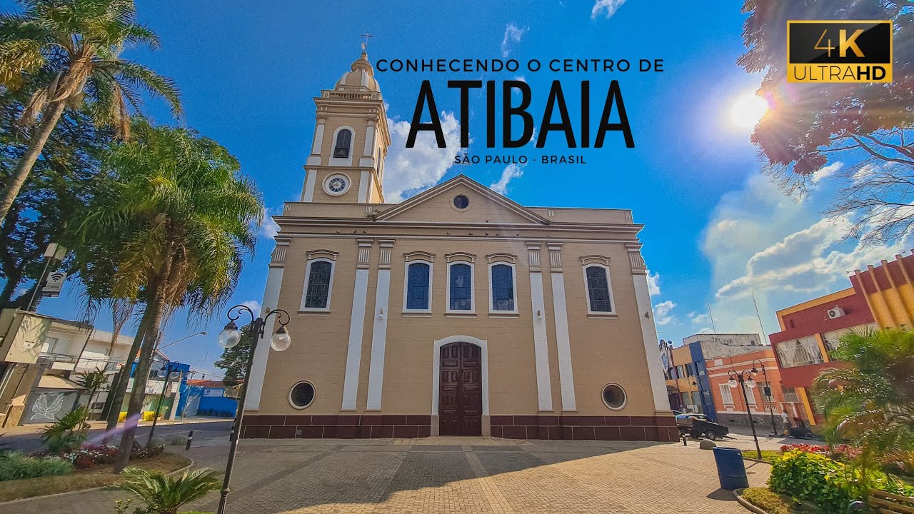 CAMINHANDO PELO CENTRO DE ATIBAIA - WALKING TOUR