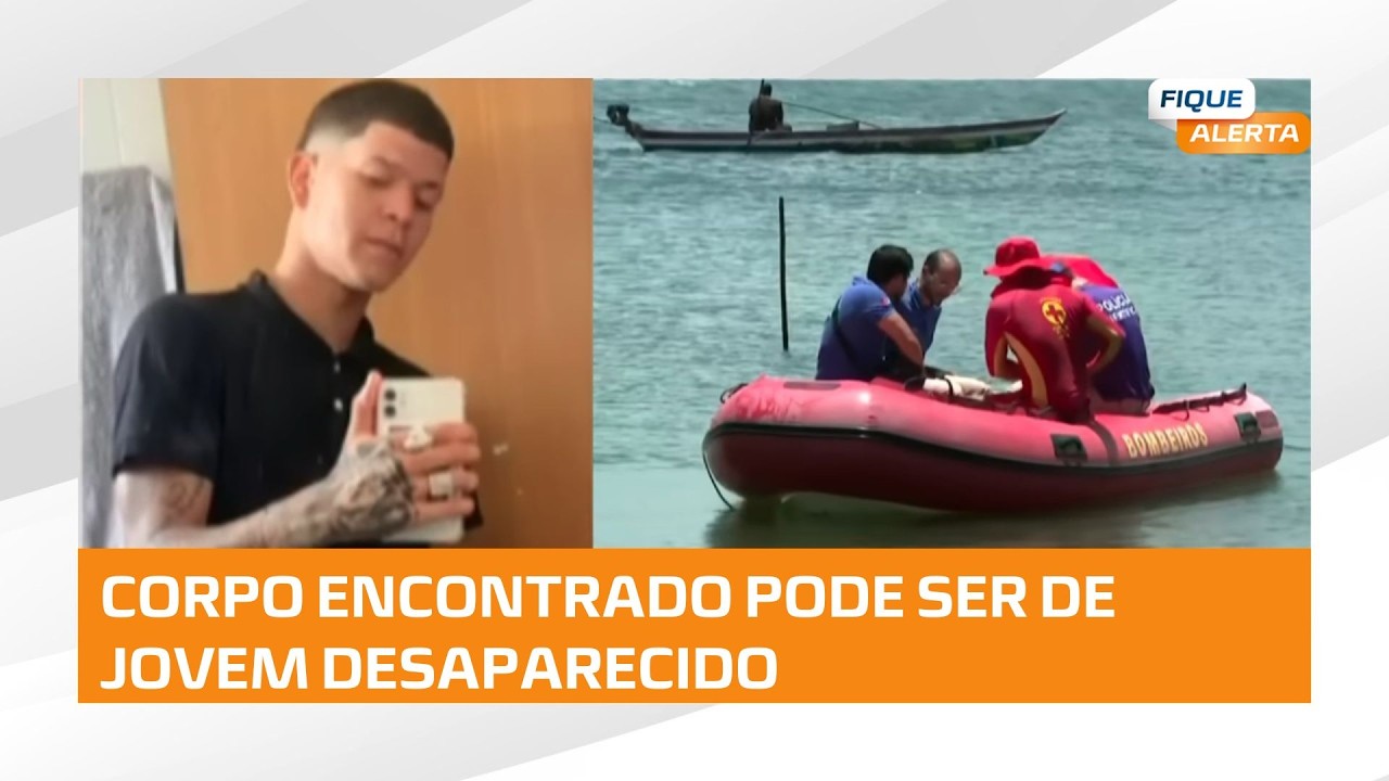 Corpo encontrado pode ser de jovem Luewerson Isaac Gomes Souza desaparecido desde domingo