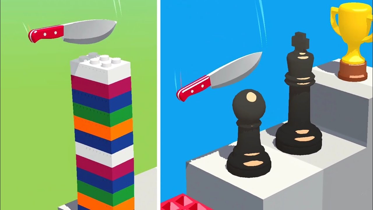 Slice It All Gameplay! Satisfying and Relaxing ASMR Slicing Video NEW UPDATE