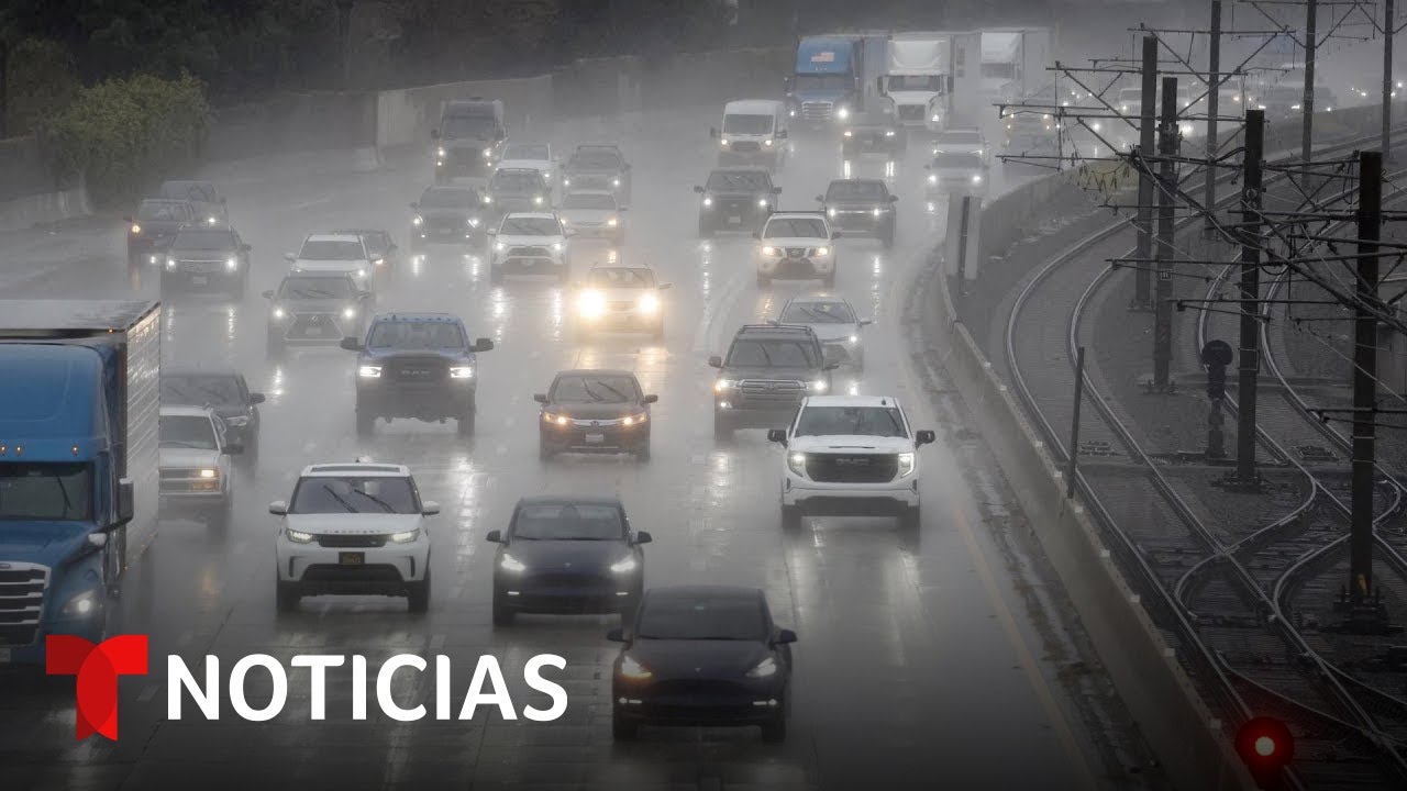 Más de 11 millones de personas están en alerta por inundaciones en el Sur de California