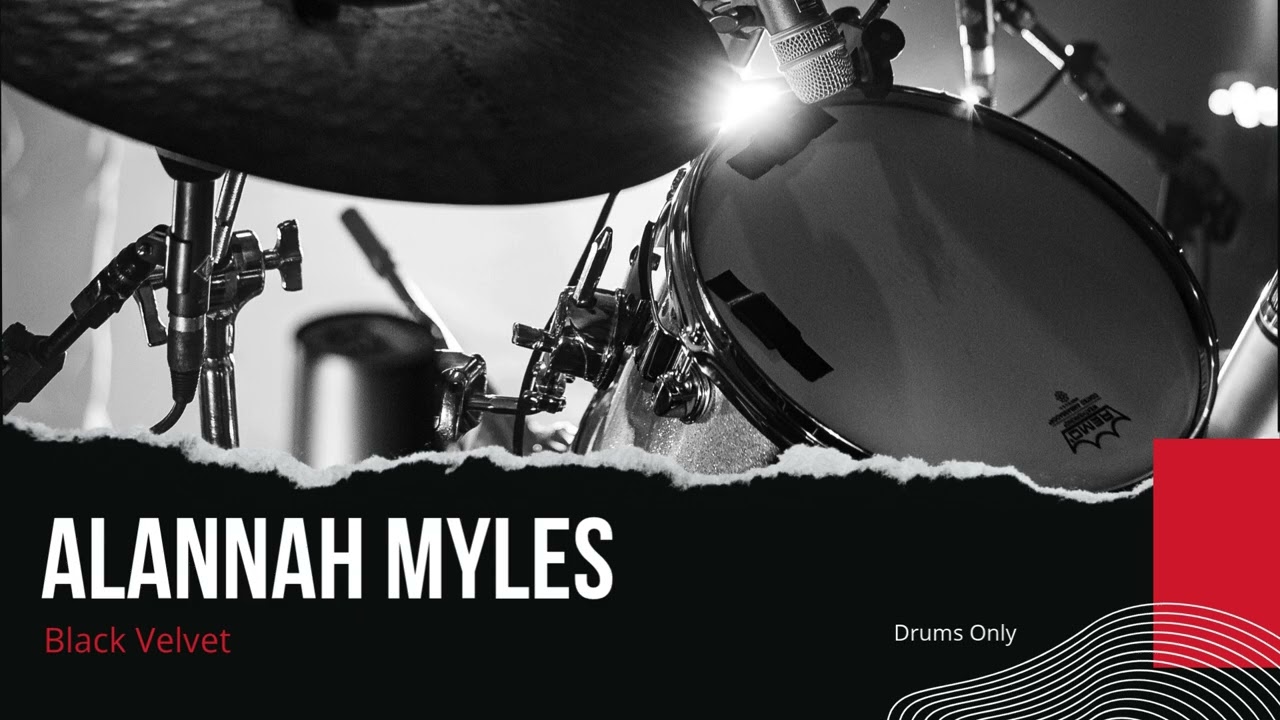 Alannah Myles - Black Velvet (Drums Only - Isolated Track)