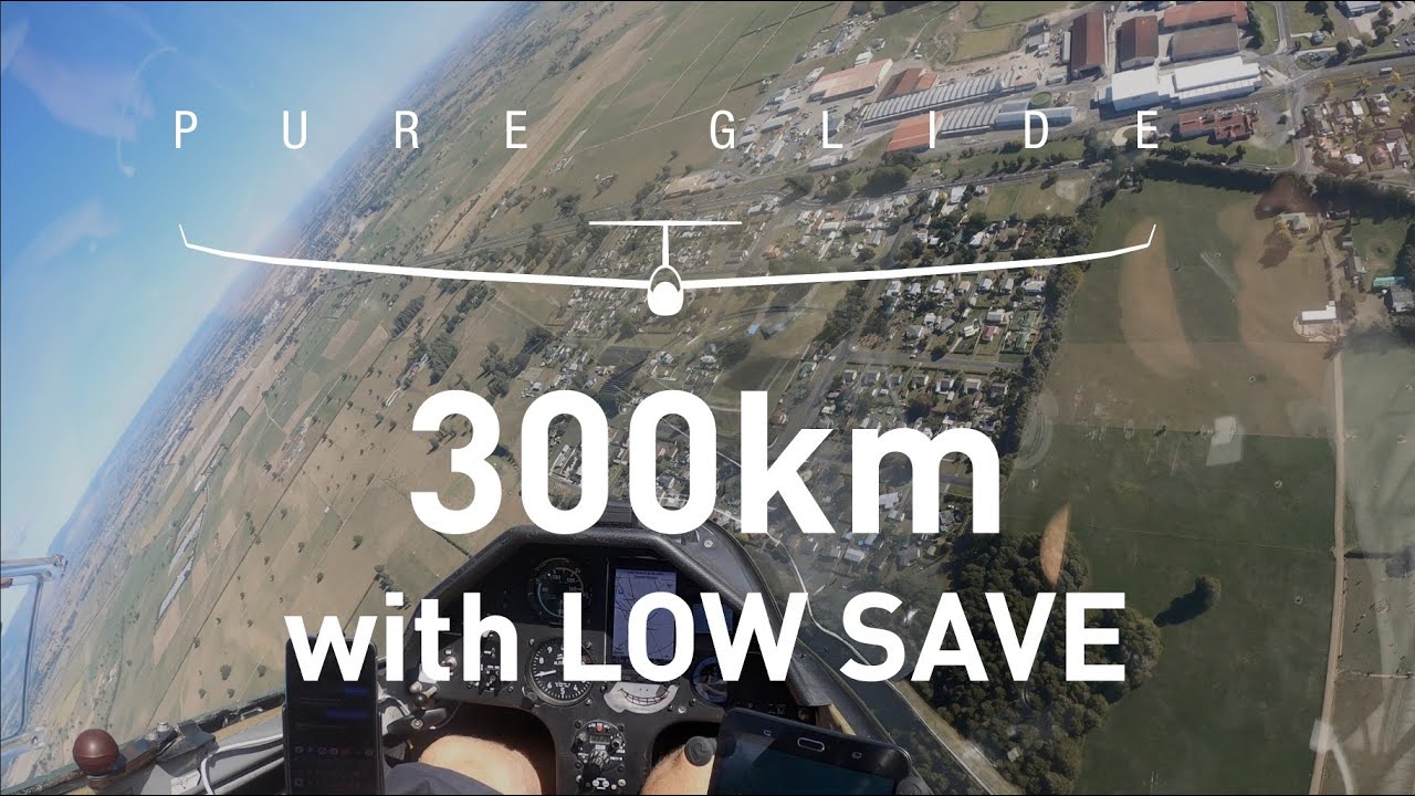 Tough 300km Glider Flight Club Task