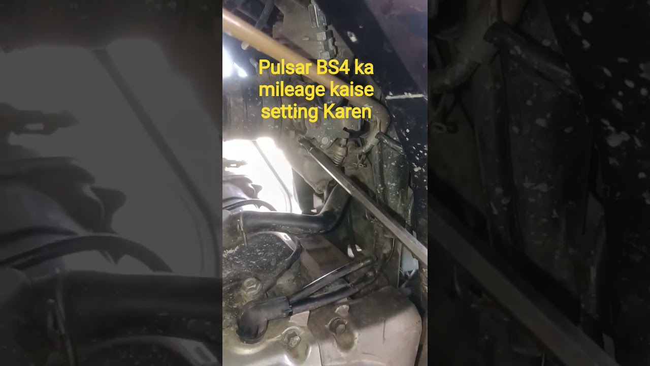 Bajaj Pulsar 150 mileage setting