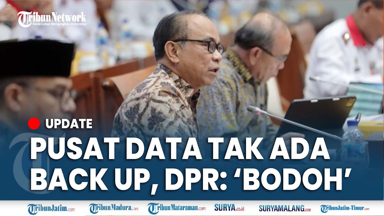 🔴 RAPAT PANAS DPR DAN KOMINFO SOAL RANSOMWARE, Tak Ada Back Up Data Dibilang Bodoh