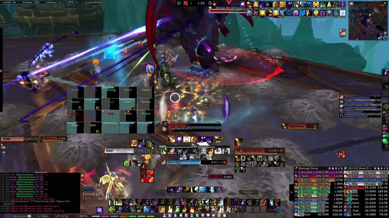 WHY DOES THIS FIGHT LAST LONGER THAN ME IN BED ?! (Ulgrax Mythic - Disc Priest PoV)