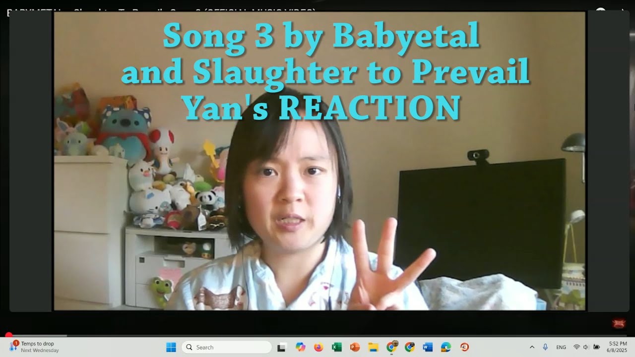 Song 3 by BabyMetal and Slaughter to Prevail (MV) REACTION | Yan's Reaction