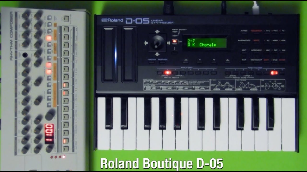 Roland Boutique D-05 Preset Walkthrough