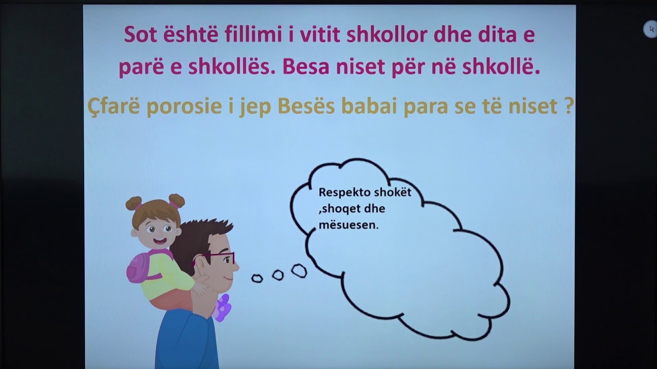 3 01 001 - Java e parë - Gjuhë shqipe - Dita e parë e shkollës fq. 11