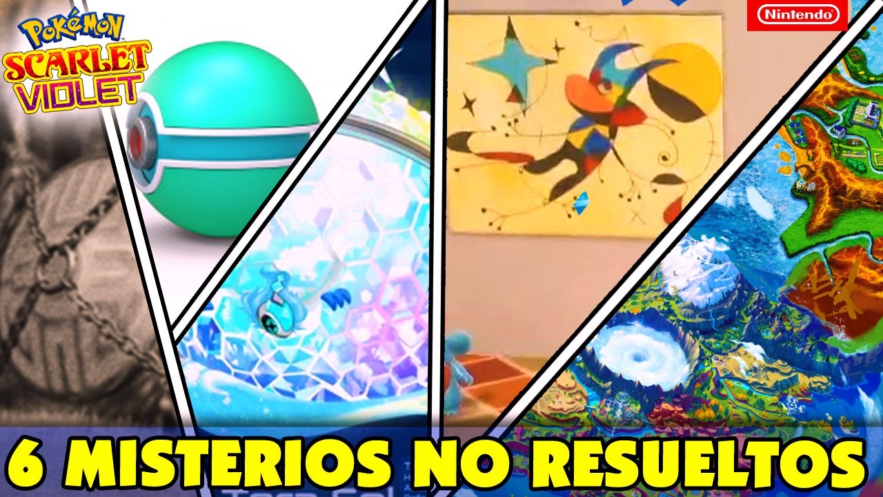 🔥 Los 6 Grandes Misterios de Pokémon Escarlata y Púrpura que NADIE Pudo Resolver...  ¡HASTA AHORA!