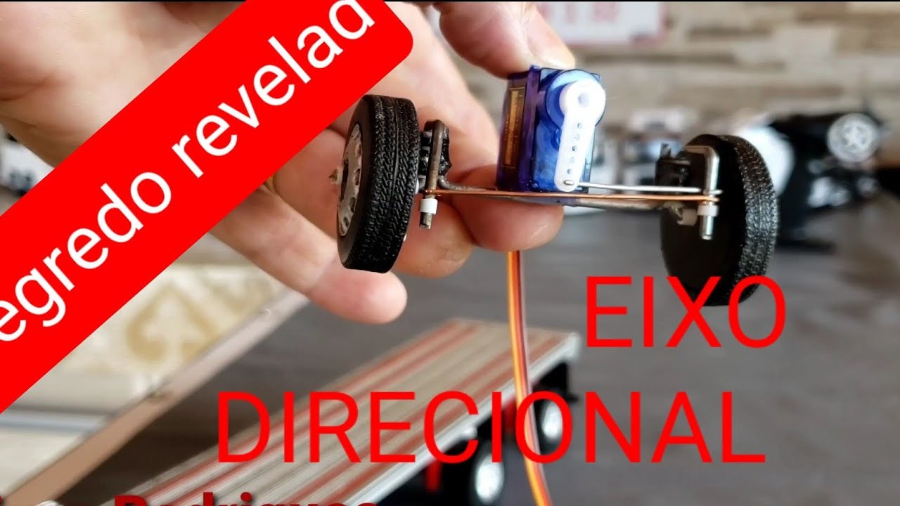 Como instalar CONTROLE REMOTO na sua Miniatura Welly 1/32 (fazendo o eixo direcional, lista de mater