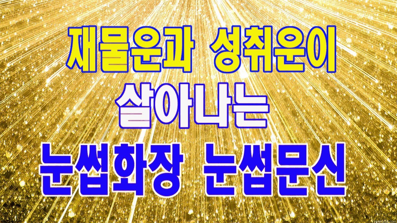 반드시 알아야 하는 부자들의 눈썹, 눈썹화장 , 눈썹문신 꼭 이렇게 해야 합니다. 재물운과 성취운이 살아납니다.