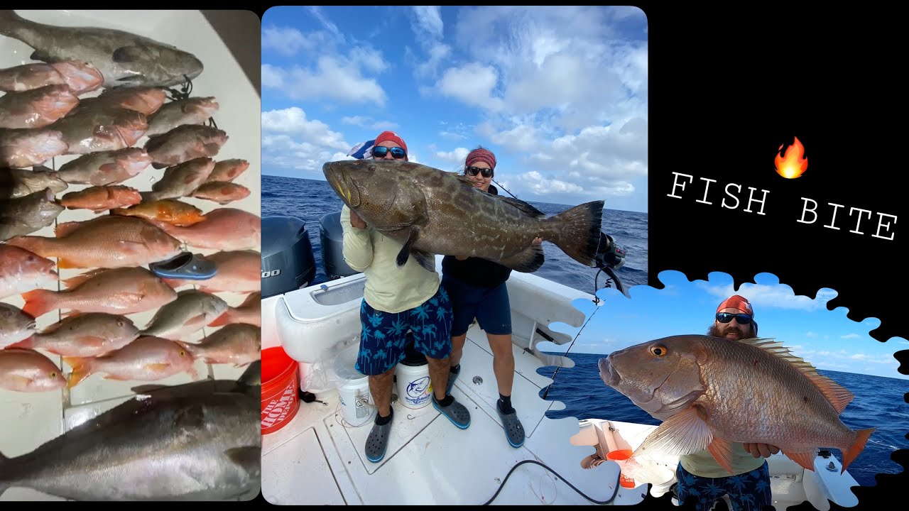 Fishing Key West Overnight Trip - Snapper Grouper -  PERSONAL BEST MONSTER BLACK GROUPER 70lb BEAST!