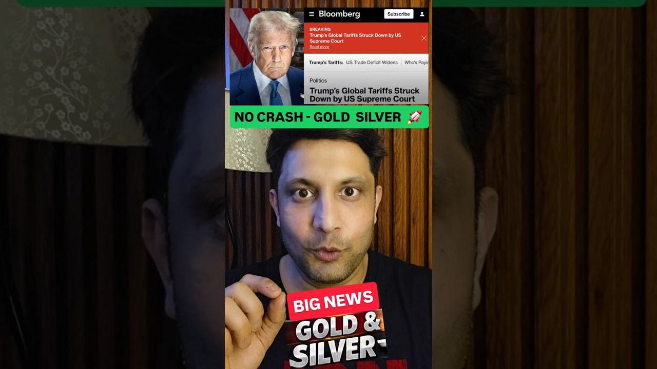 🚨 BIG NEWS BUT NO CRASH IN GOLD & SILVER ? WHAT WILL HAPPEN TO BITCOIN, CRYPTO AND GLOBAL MARKETS ?