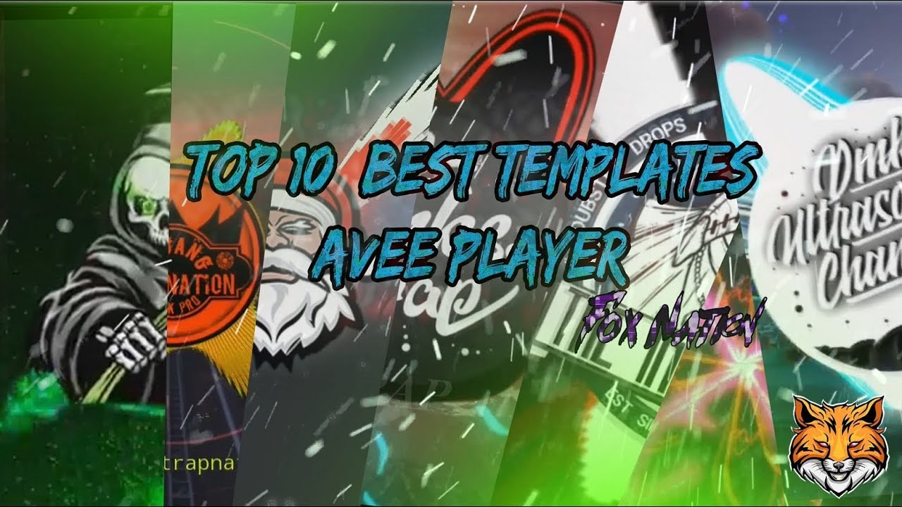 TOP 10 BEST COOL/PRO VISUALS AVEE PLAYER TEMPLATES FOR DUBSTEP & TRAP MUSIC