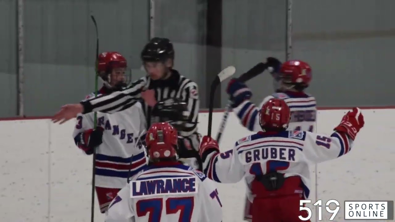 Under 13 Hockey - Kitchener Jr. Rangers vs Cambridge Hawks