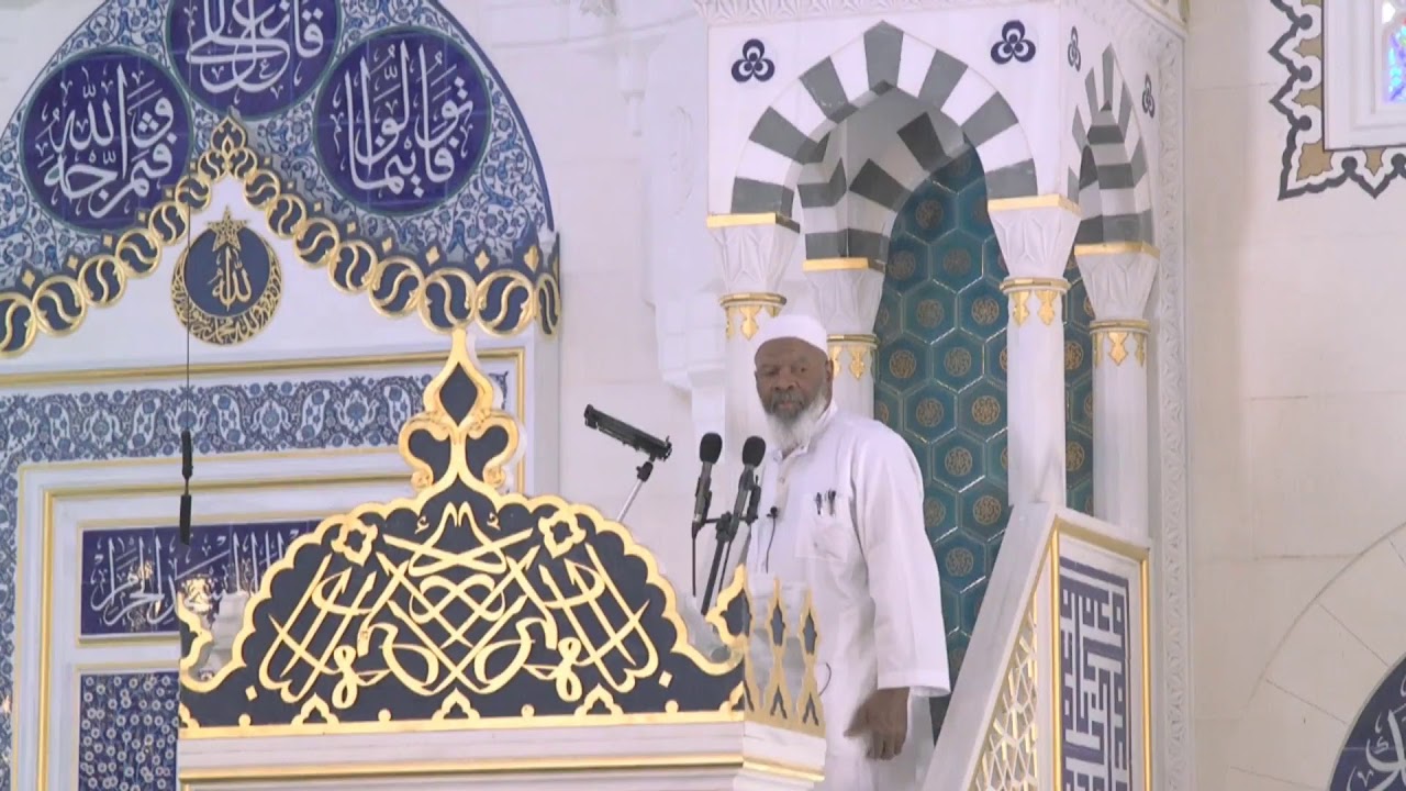 Khutbah with Imam Siraj Wahhaj at DCA Mosque