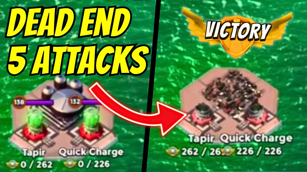5-Man Task Force Beats Operation Dead End - Boom Beach