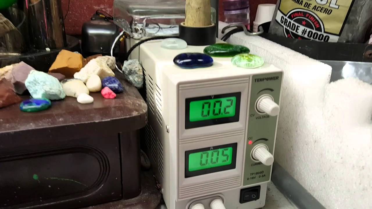 Electroforming - Rectifier/Power Supply Schedule