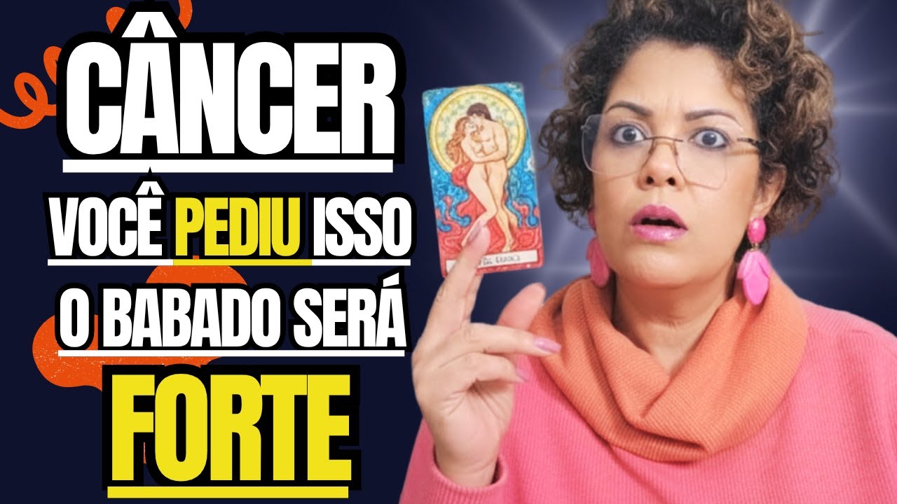 CÂNCER ♋Você PEDIU CÂNCER! É a LEITURA mais PODEROSA da sua VIDA