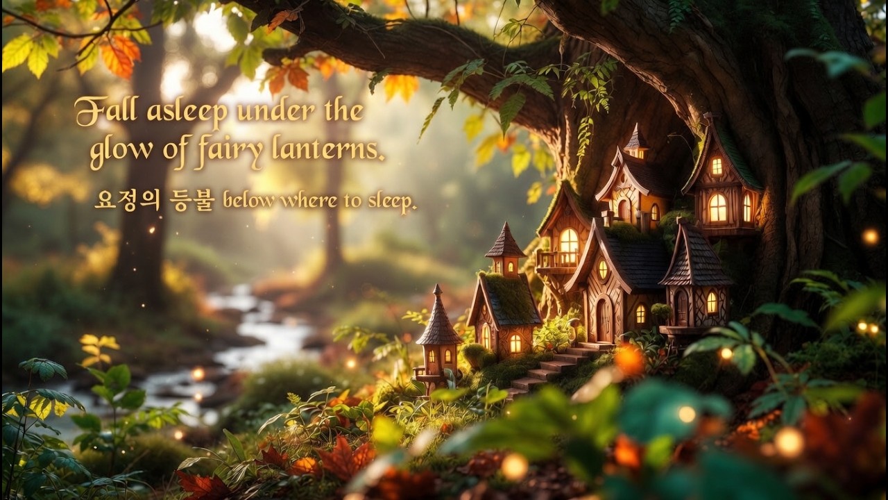 [Fantasy ASMR] 🧚 Hidden Fairy Village - Ethereal Ambient for Study, Sleep, Relaxation