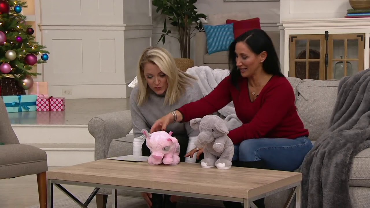 Cuddle Barn Animated Head Shoulders, Knees & Toes Plush on QVC