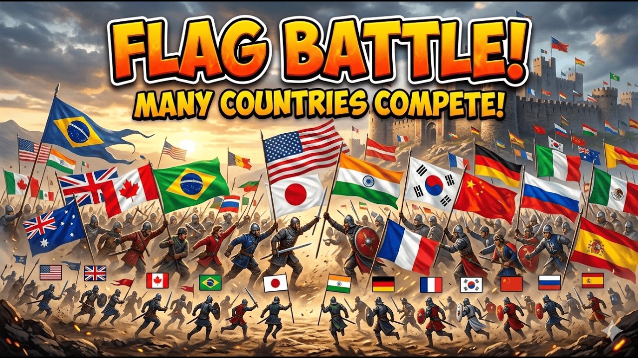 Which Country Wins? 😍The Great Flag Challenge!02.03.2026