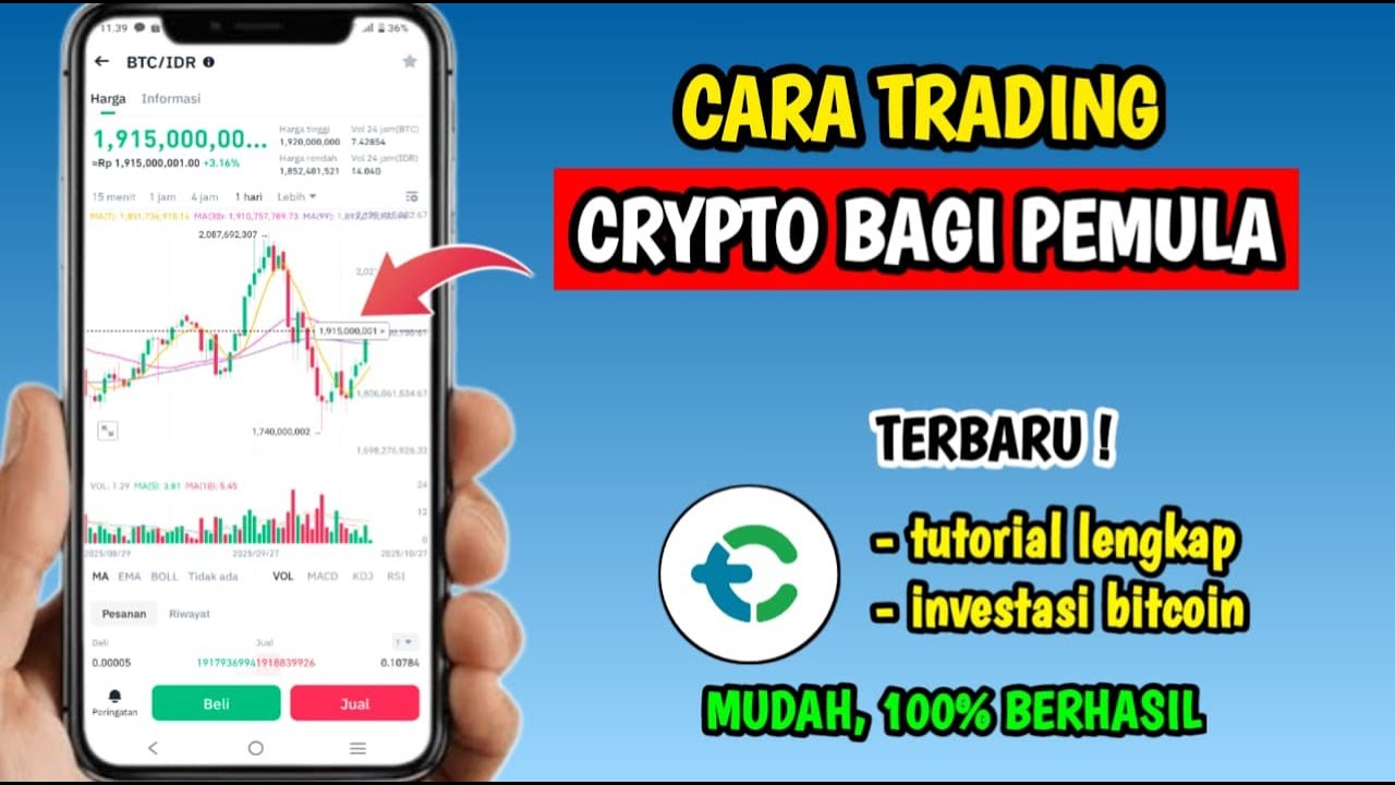 Cara Main Crypto Pemula | Cara Trading Crypto Bagi Pemula