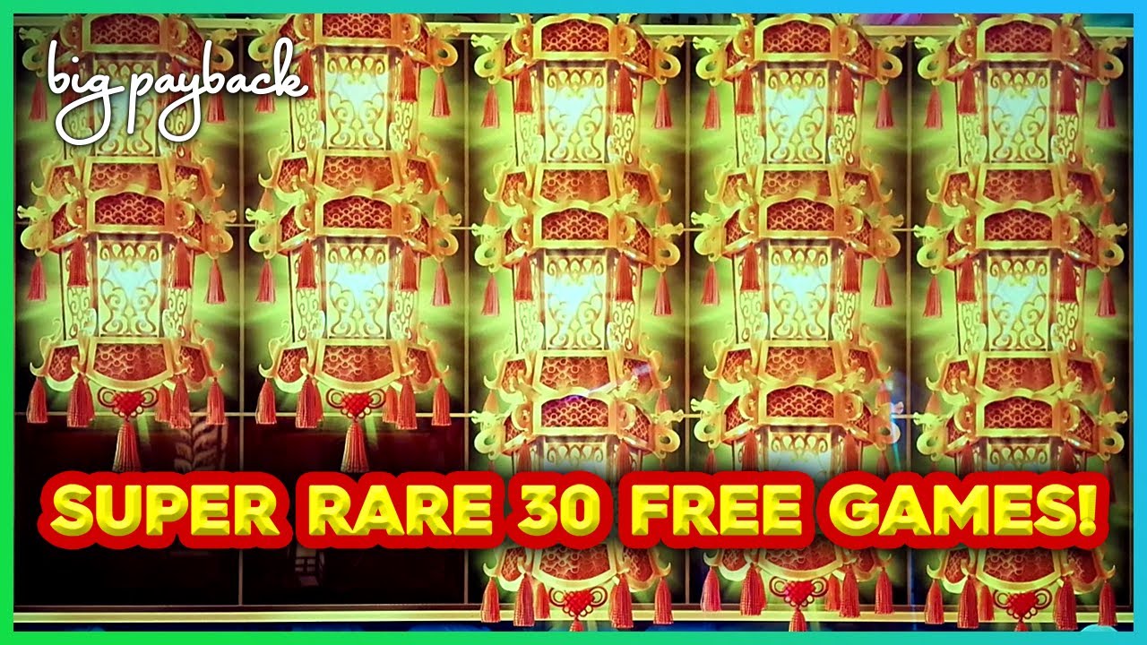 MY RECORD of 33 Free Games → BIG WIN on Lantern Rise Slots!