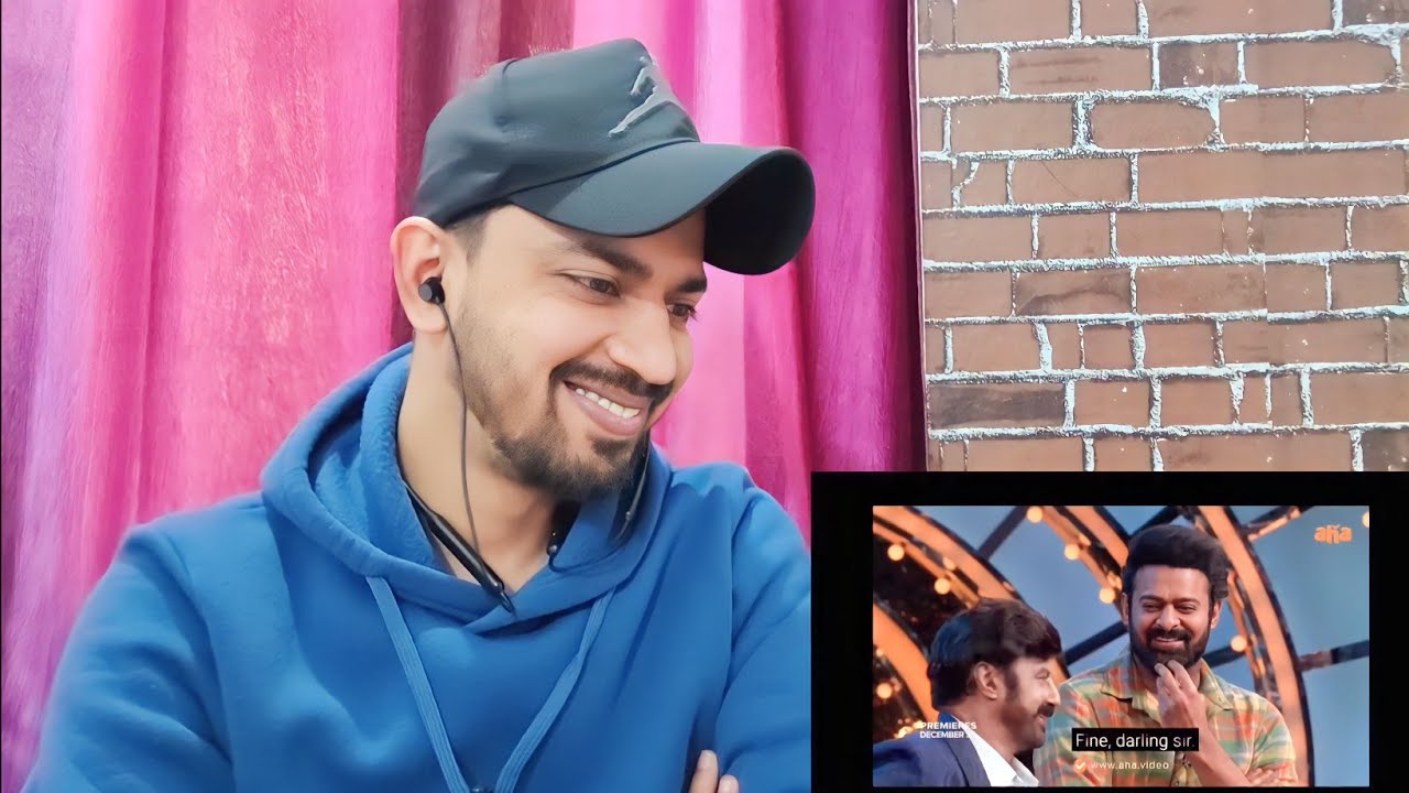 PRABHAS on Unstoppable With NBK S2 Promo Reaction | Prabhas Unstoppable Promo | #Prabhas