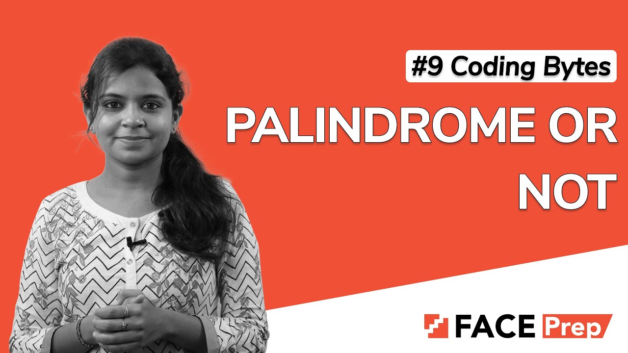 Palindrome program in C |  Check if number or string is Palindrome | #9 Coding Bytes