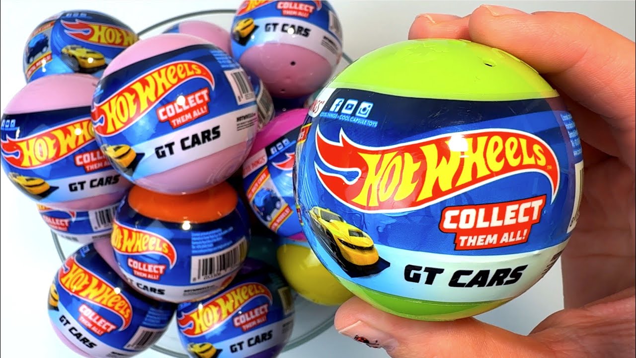 Hot Wheels Suprise Eggs Unboxing - ASMR No talking