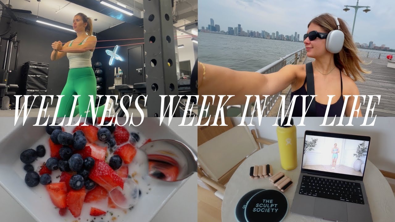 wellness week in my life: getting out of a funk, taking it easy on myself, cooking
