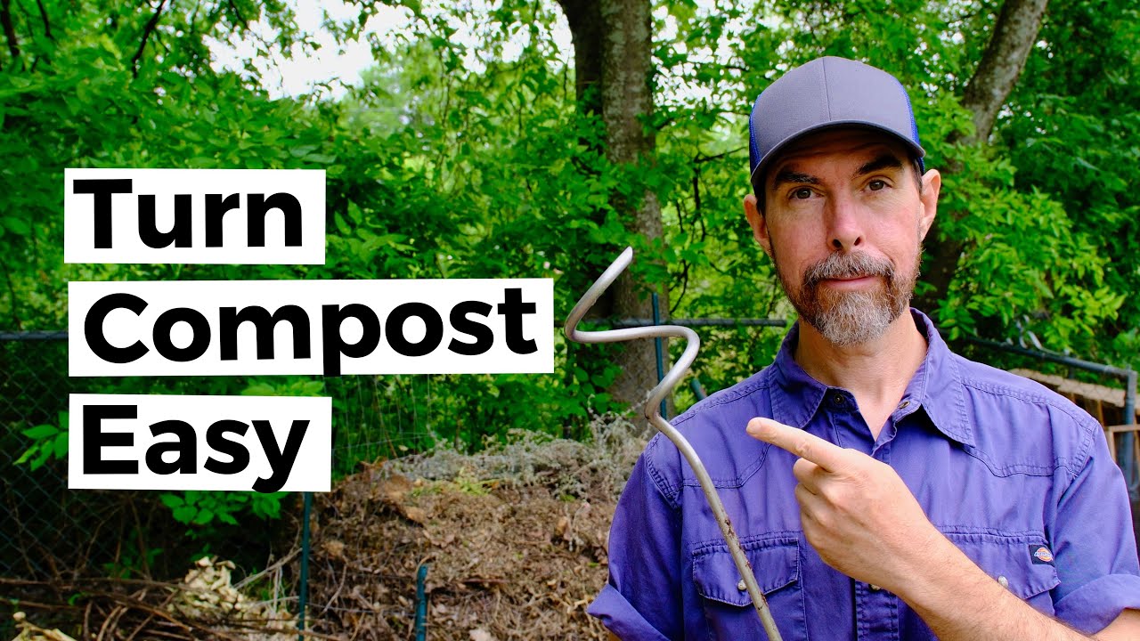The Easiest Way To Turn Your Compost Pile