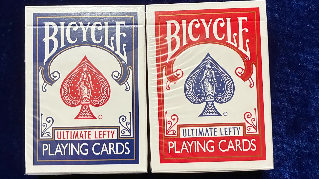 Jeux Bicycle - Ultimate Lefty - Bleu - Rouge