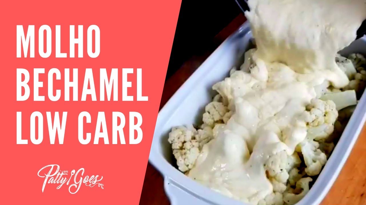 [MOLHO BECHAMEL #lowcarb] Molho branco e ROUX low carb!