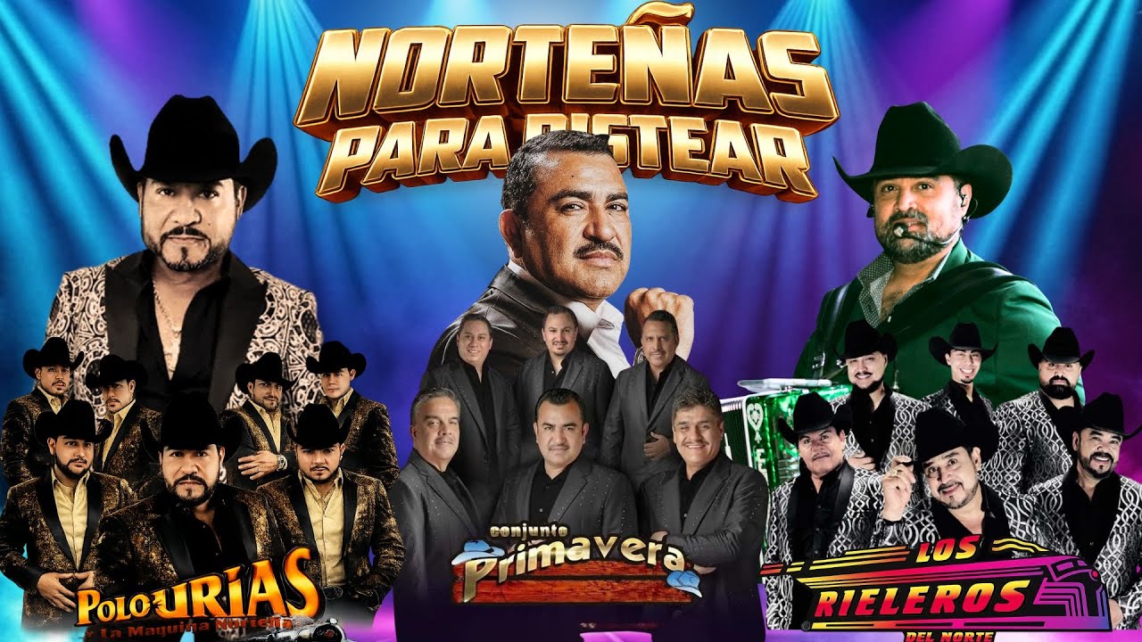 Conjunto Primavera, Los Rieleros y Polo Urias | Puras Norteñas Viejitas Para Pistear 🍻Mix de Cantina