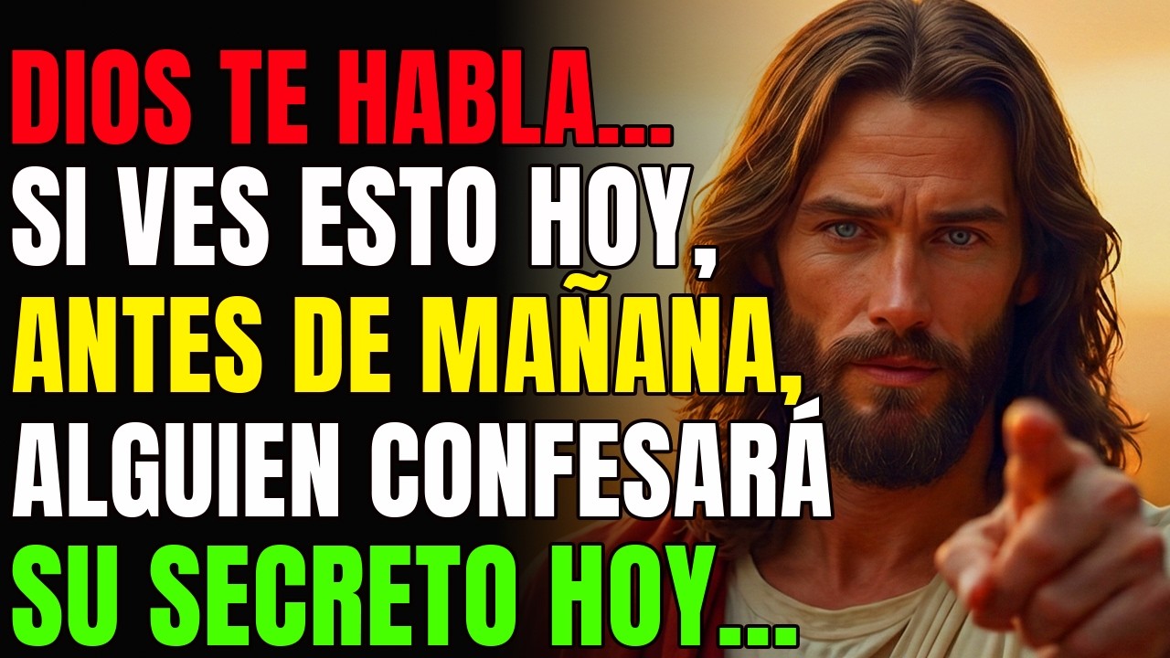 DIOS DICE: ALGUIEN CONFESARÁ SU SECRETO… ÁBRELO ANTES DE LAS 11:11 P. M | MENSAJE DE DIOS HOY