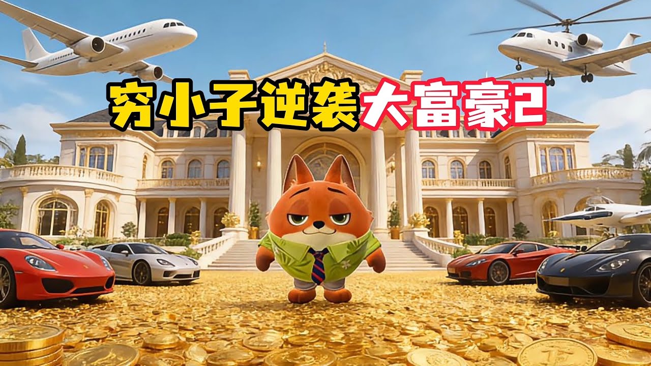 尼克》穷小子一夜之间逆袭成为蛋仔岛首富
