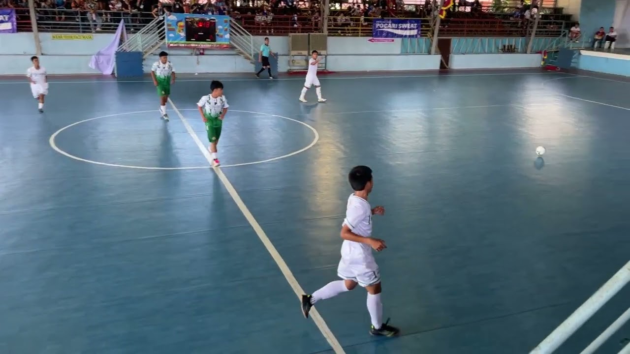 Batang Pinoy 2025 Futsal Finals Gold Medal Match   Davao City (White) vs Negros (Green) 