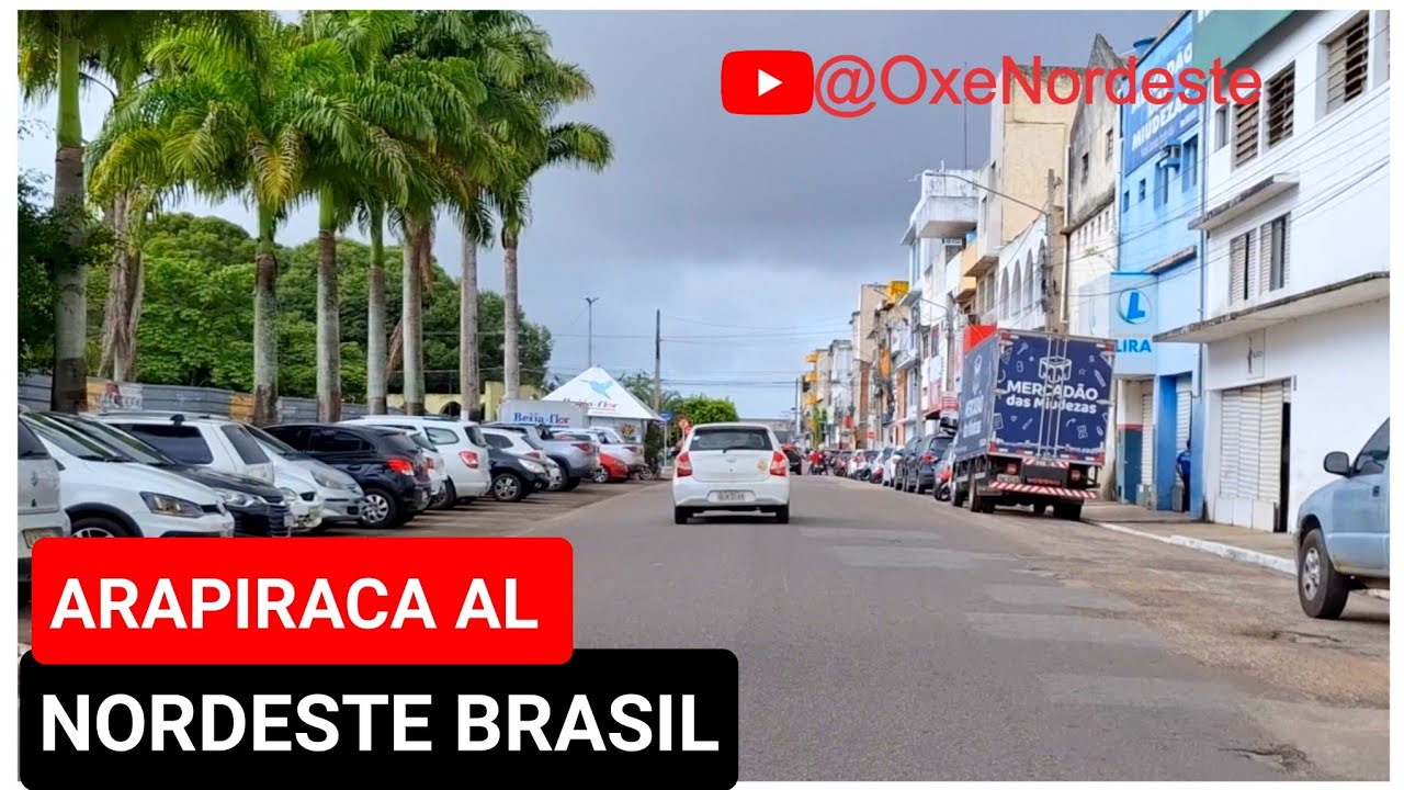 CENTRO DE ARAPIRACA ALAGOAS NORDESTE BRASIL- OxeNordeste