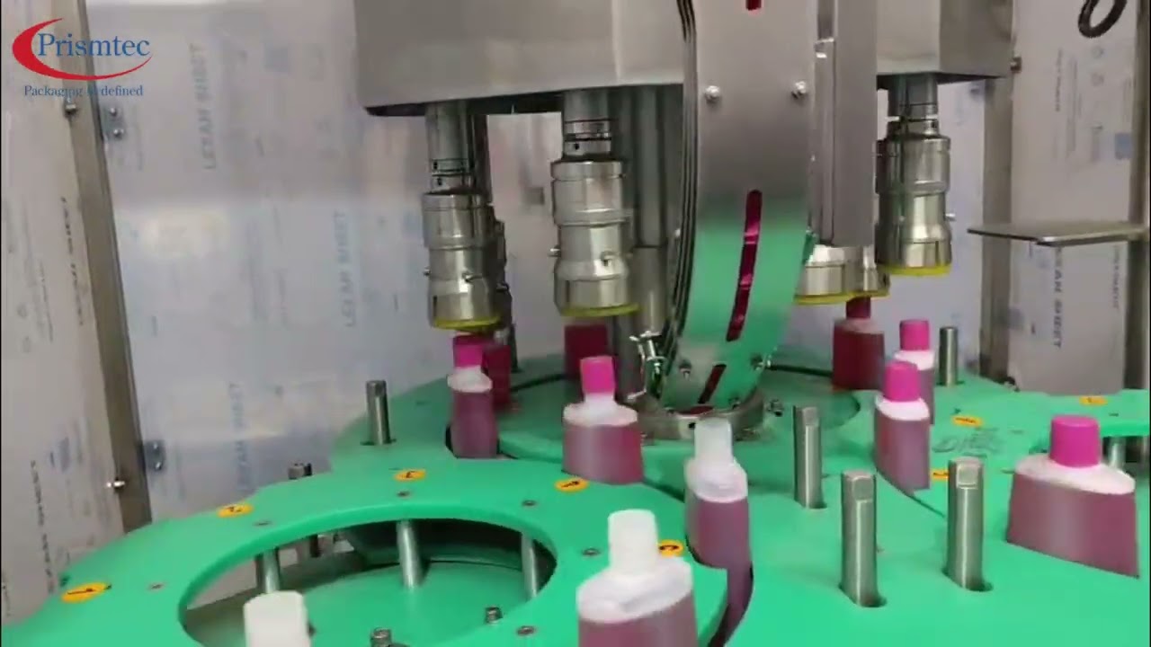 Floor Cleaner 500ml Pet Bottle Automatic Packing Line