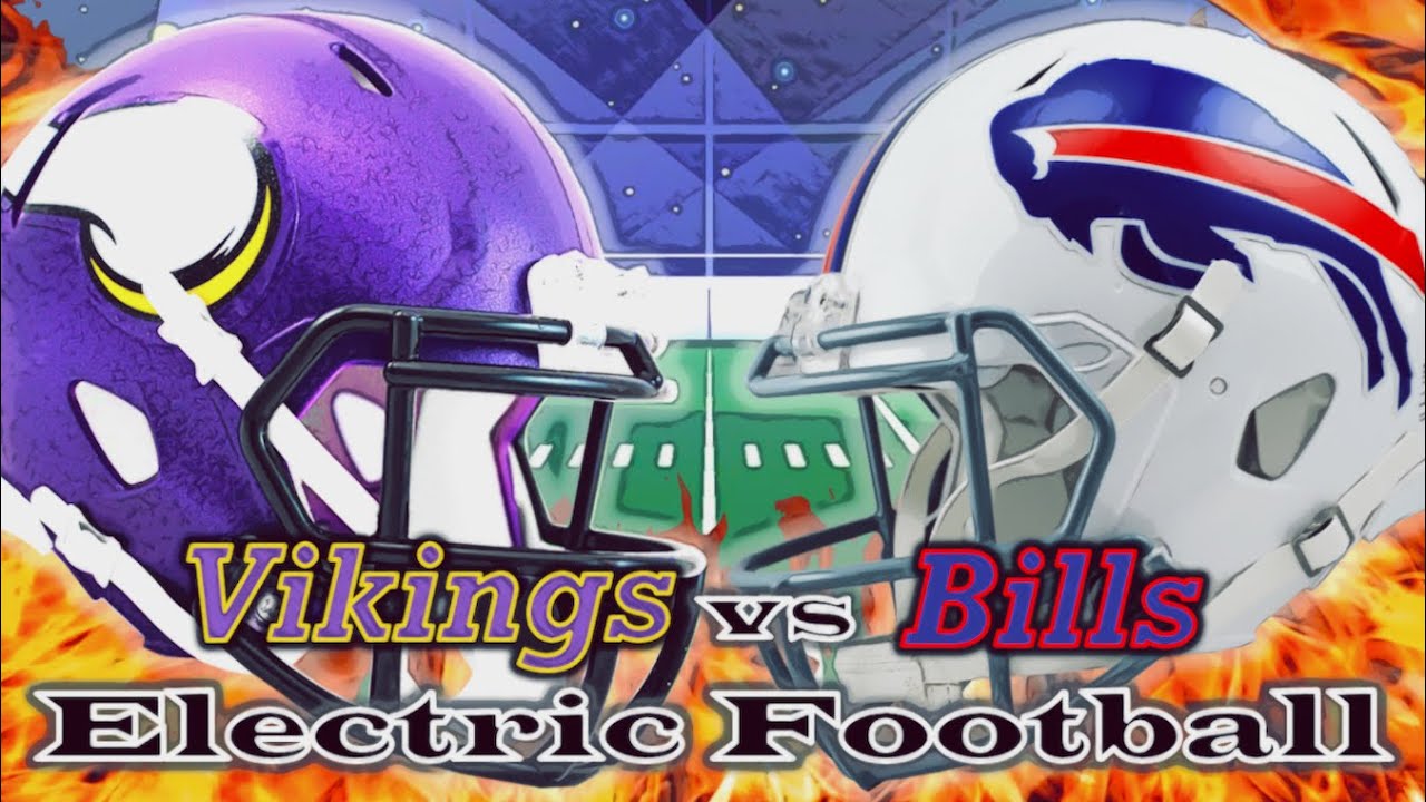 Electric Football - Buffalo Bills vs Minnesota Vikings!