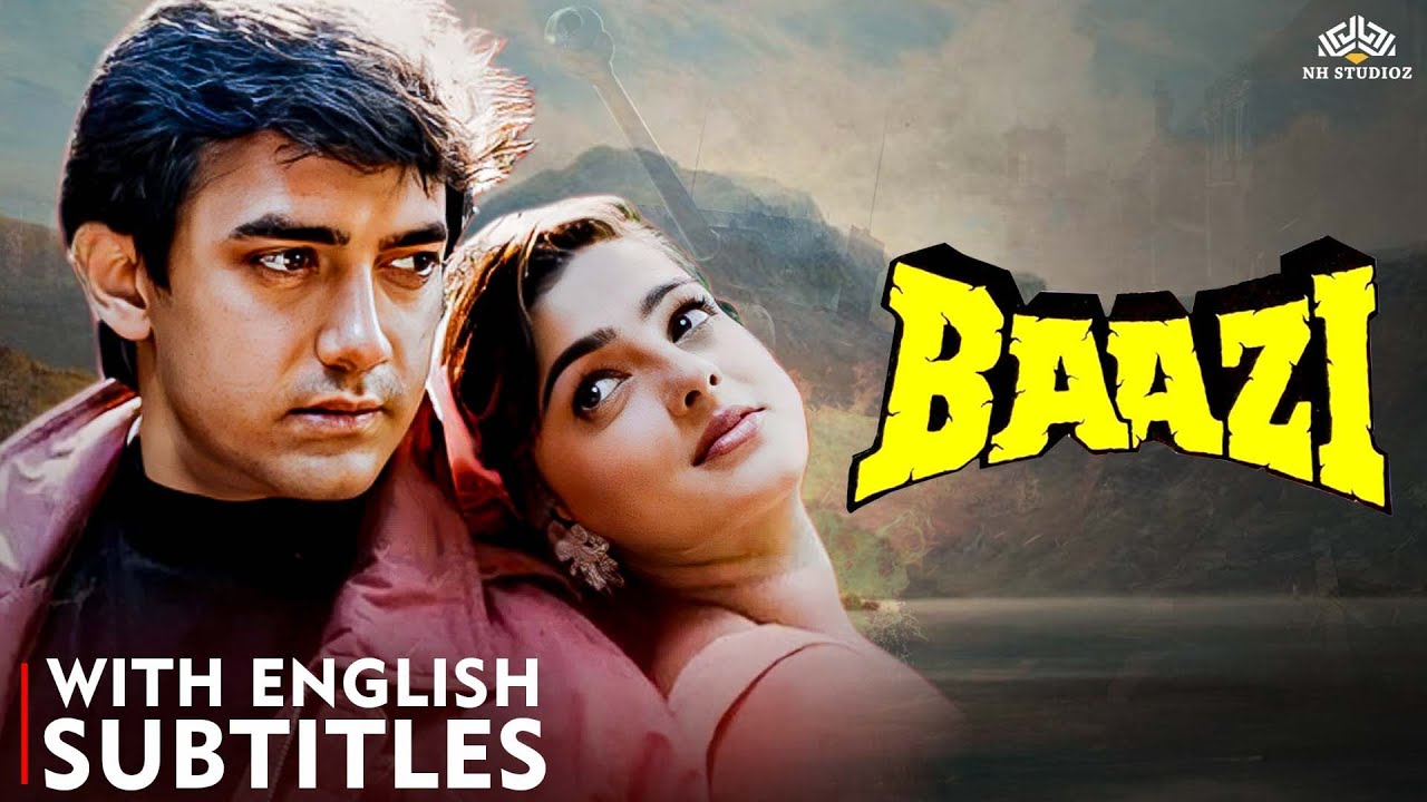 90s Indian Cinema Hit Action Movie: Baazi Full Movie (Eng Subtitles) - Aamir Khan, Mamta Kulkarni