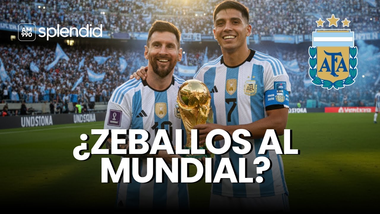 ¿CHANGO ZEBALLOS puede jugar el MUNDIAL o SCALONI no lo tendrá en CUENTA?